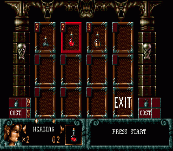 Blades of Vengeance Screenshot 12 (Sega Genesis)