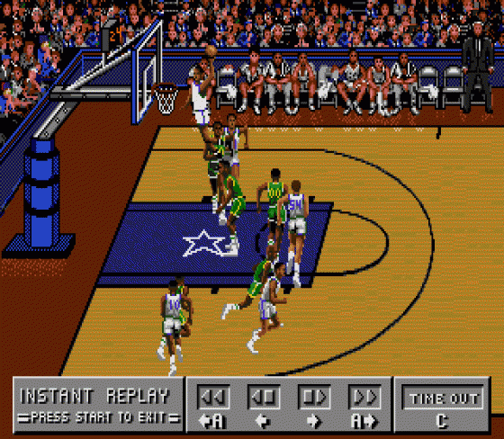 Bulls vs Lakers and the NBA Playoffs Screenshot 10 (Sega Genesis)