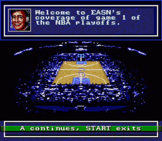 Bulls vs Lakers and the NBA Playoffs Screenshot 13 (Sega Genesis)