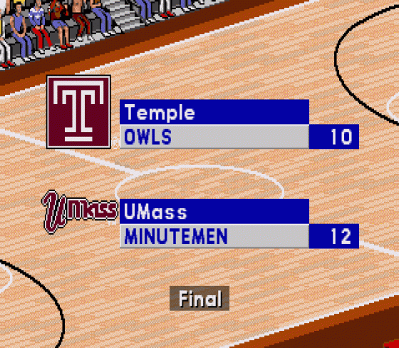 Coach K College Basketball Screenshot 11 (Sega Genesis)