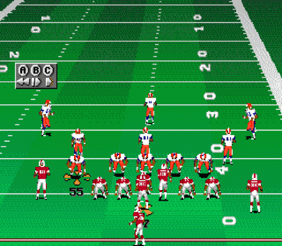 College Football USA 97 Screenshot 8 (Sega Genesis)