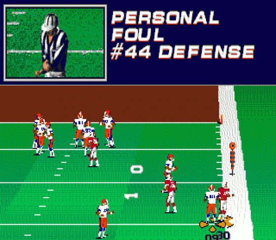 College Football USA 97 Screenshot 9 (Sega Genesis)