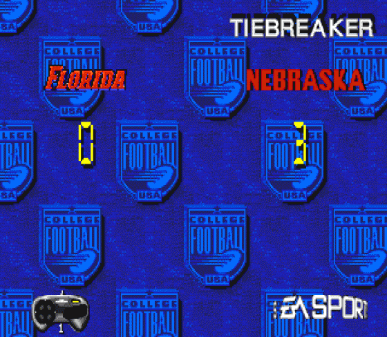 College Football USA 97 Screenshot 22 (Sega Genesis)