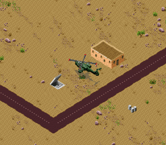 Desert Strike Screenshot 5 (Sega Genesis)