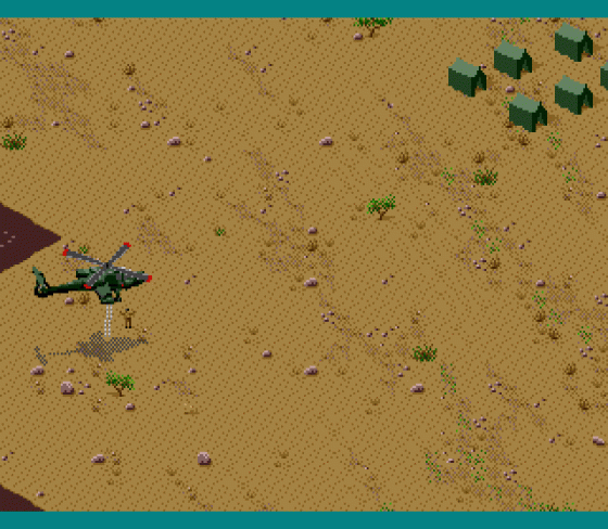 Desert Strike Screenshot 8 (Sega Genesis)