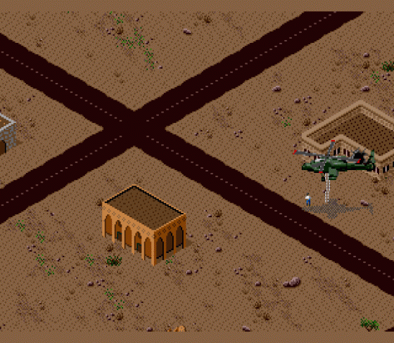 Desert Strike Screenshot 12 (Sega Genesis)