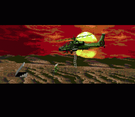 Desert Strike Screenshot 15 (Sega Genesis)