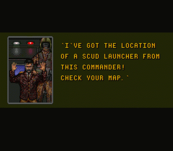 Desert Strike Screenshot 20 (Sega Genesis)