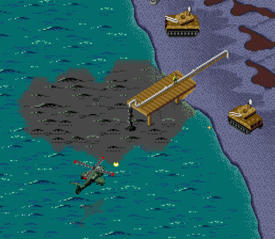 Desert Strike Screenshot 25 (Sega Genesis)