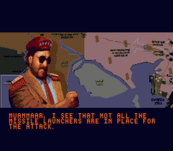 Desert Strike Screenshot 42 (Sega Genesis)