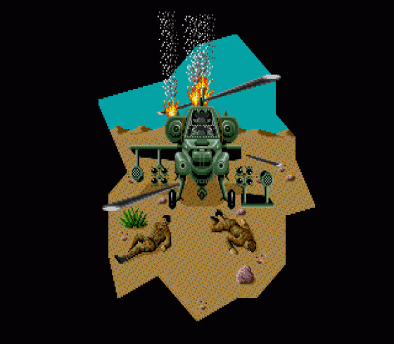 Desert Strike Screenshot 43 (Sega Genesis)