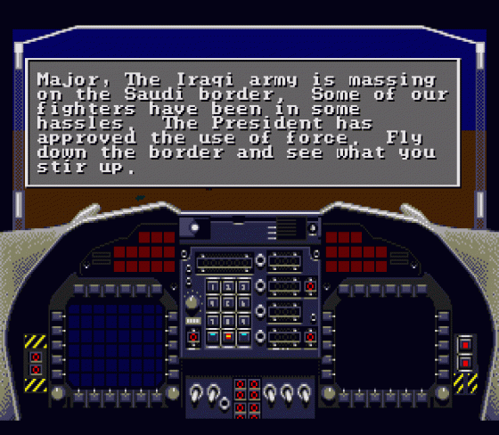 F-22 Interceptor Screenshot 18 (Sega Genesis)