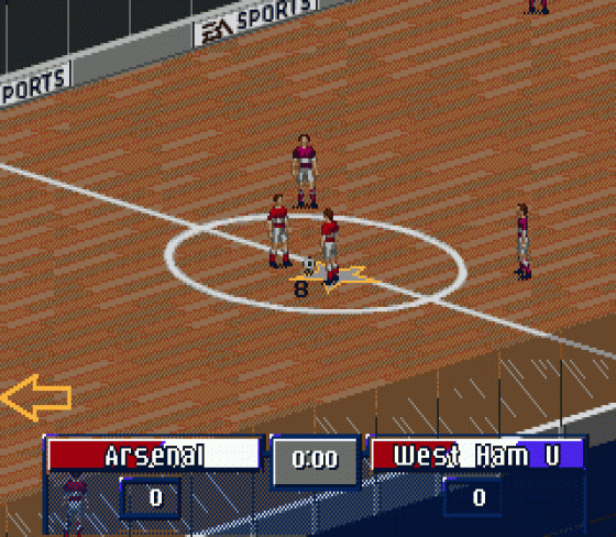 FIFA 97 Screenshot 7 (Sega Genesis)