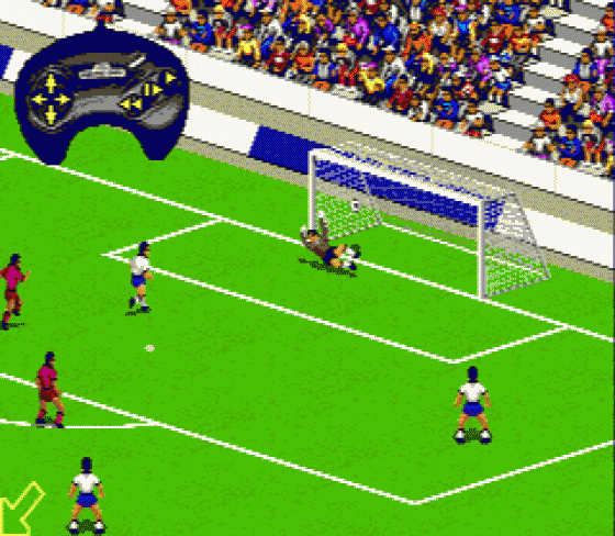 FIFA International Soccer Screenshot 12 (Sega Genesis)