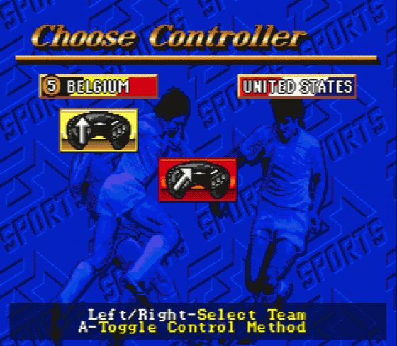 FIFA International Soccer Screenshot 16 (Sega Genesis)