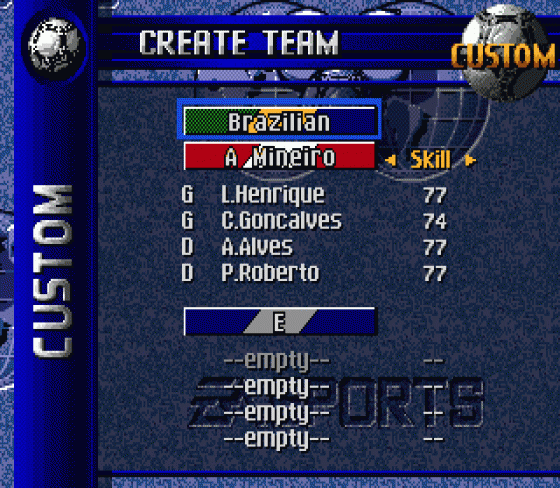 FIFA Soccer 96 Screenshot 14 (Sega Genesis)