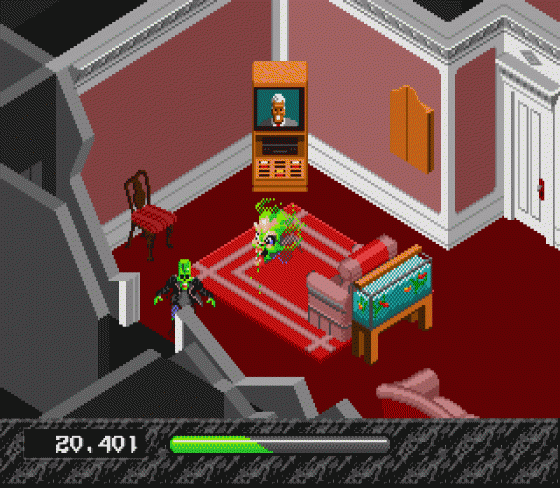 Haunting Starring Polterguy Screenshot 11 (Sega Genesis)