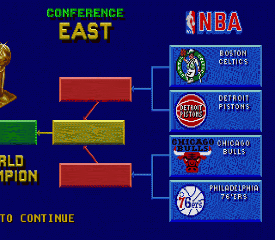 Lakers versus Celtics And The NBA Playoffs Screenshot 8 (Sega Genesis)