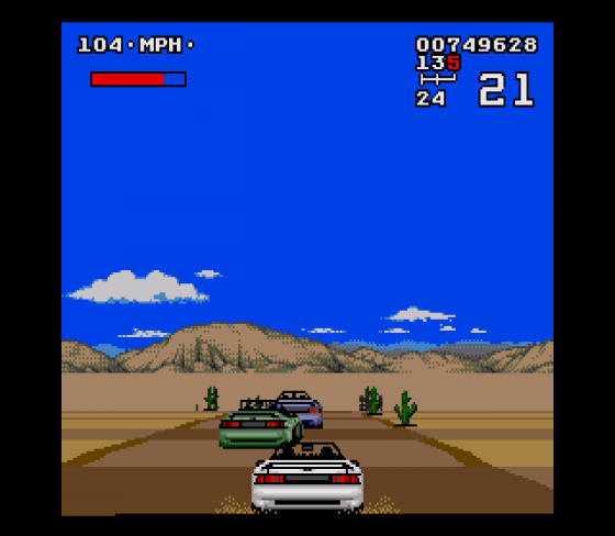 Lotus Turbo Challenge Screenshot 6 (Sega Genesis)