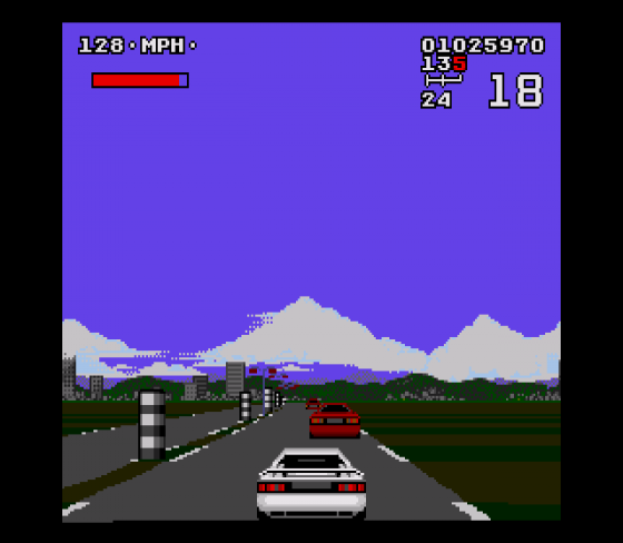 Lotus Turbo Challenge Screenshot 7 (Sega Genesis)