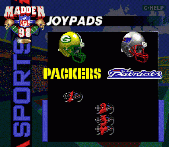 Madden NFL 98 Sega Genesis Gameplay HD 