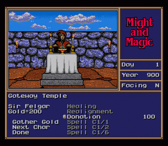 Might And Magic: Gates To Another World Screenshot 6 (Sega Genesis)