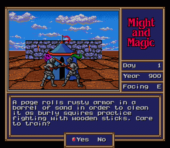 Might And Magic: Gates To Another World Screenshot 8 (Sega Genesis)