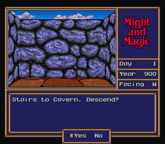 Might And Magic: Gates To Another World Screenshot 13 (Sega Genesis)