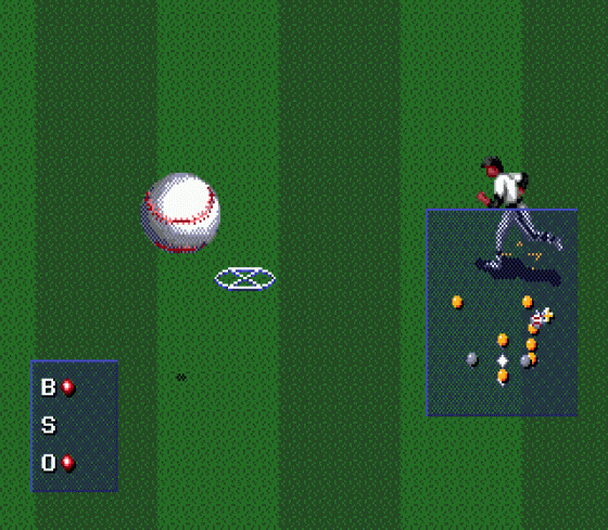 MLBPA Baseball Screenshot 6 (Sega Genesis)