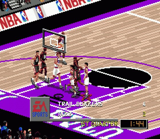 NBA Live 98 Screenshot 5 (Sega Genesis)