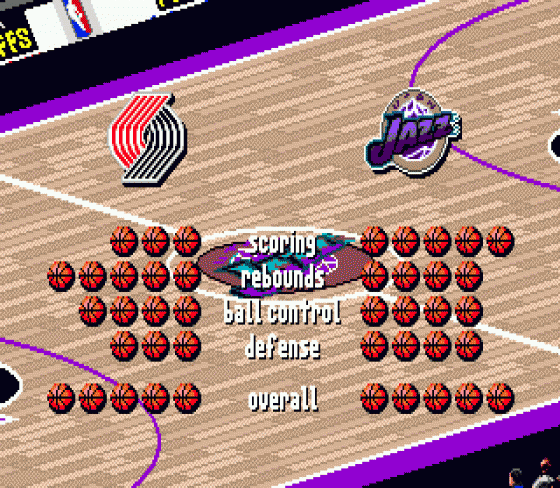 Nba Live '97 Screenshot 9 (Sega Genesis)