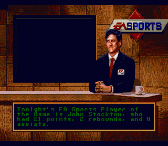 NBA Showdown '94 Screenshot 6 (Sega Genesis)