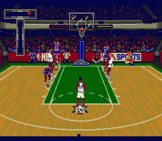 NBA Showdown '94 Screenshot 13 (Sega Genesis)