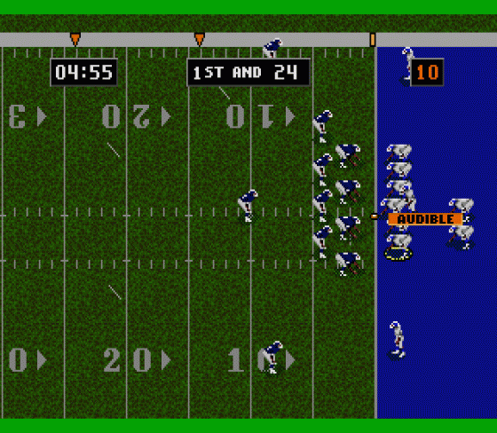 NFL Football '94 Screenshot 8 (Sega Genesis)