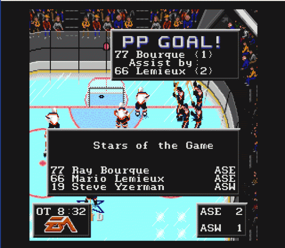 NHL '94 Screenshot 9 (Sega Genesis)