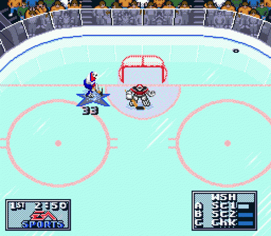 NHL '95 Screenshot 15 (Sega Genesis)