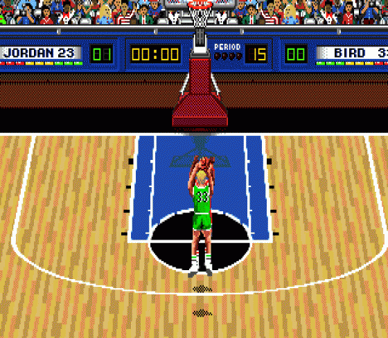 One-On-One: Jordan Vs. Bird Screenshot 10 (Sega Genesis)