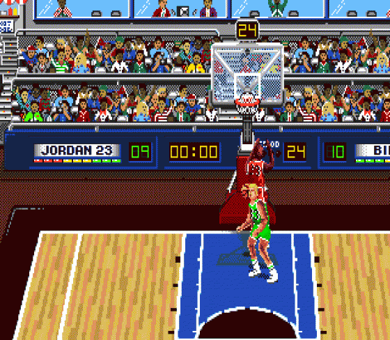 One-On-One: Jordan Vs. Bird Screenshot 14 (Sega Genesis)