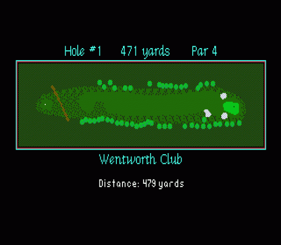 PGA European Tour Screenshot 16 (Sega Genesis)