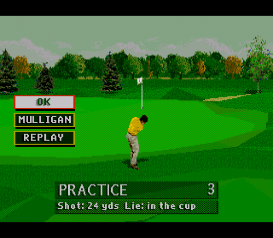 PGA Tour 96 Screenshot 7 (Sega Genesis)