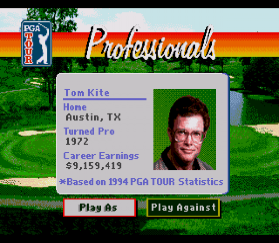 PGA Tour 96 Screenshot 8 (Sega Genesis)