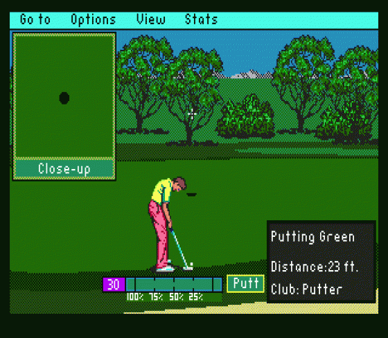 PGA Tour Golf Screenshot 7 (Sega Genesis)