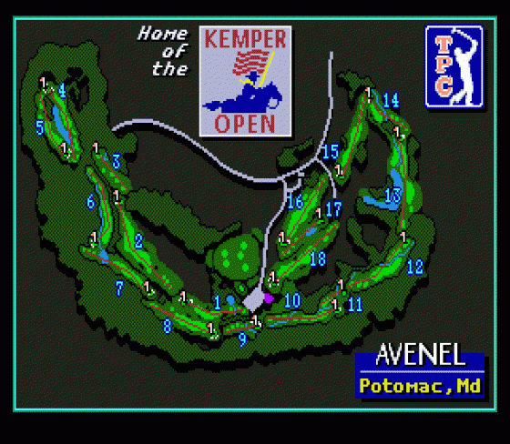 PGA Tour Golf Screenshot 9 (Sega Genesis)