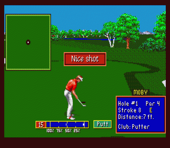 PGA Tour Golf II Screenshot 7 (Sega Genesis)