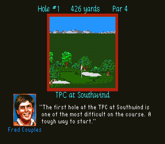 PGA Tour Golf II Screenshot 19 (Sega Genesis)