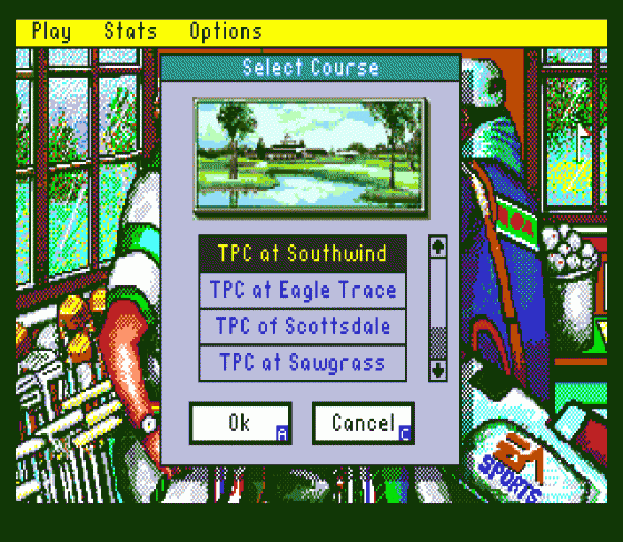 PGA Tour Golf II Screenshot 20 (Sega Genesis)