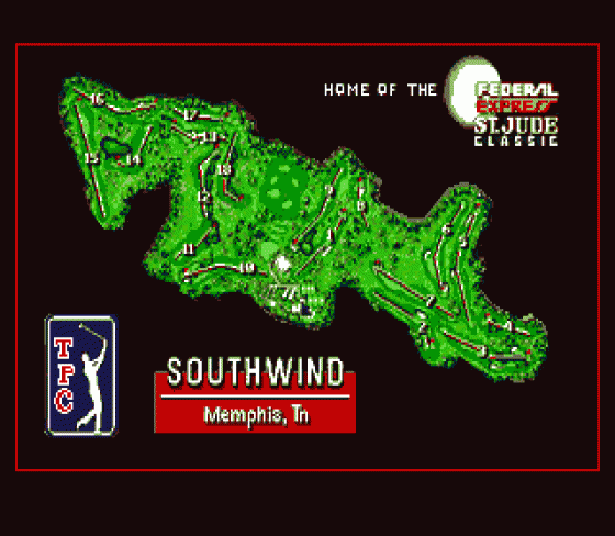 PGA Tour Golf II Screenshot 21 (Sega Genesis)