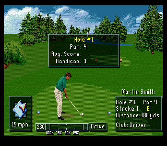 PGA Tour Golf III Screenshot 12 (Sega Genesis)