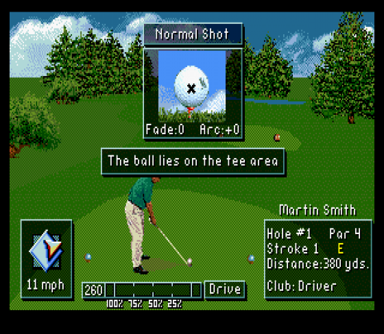 PGA Tour Golf III Screenshot 13 (Sega Genesis)