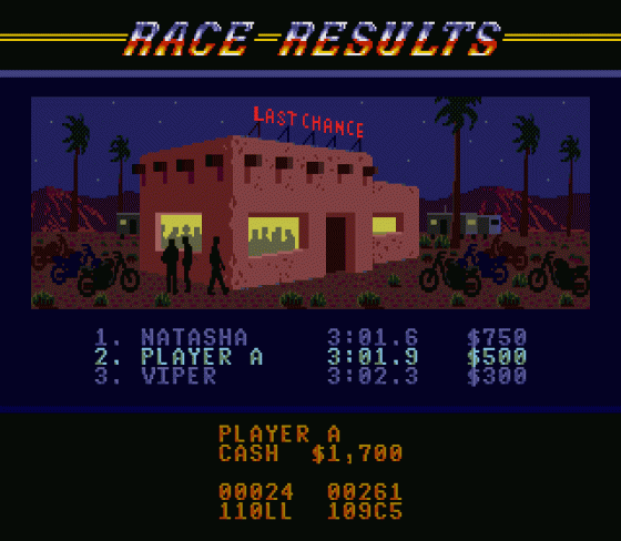 Road Rash Screenshot 7 (Sega Genesis)